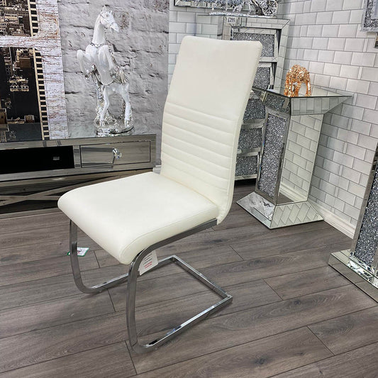 Fillipo White Dining Chair