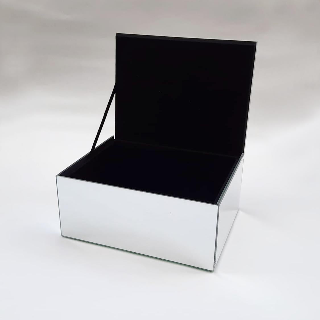 Mirrored Crushed Glass Jewellery Box