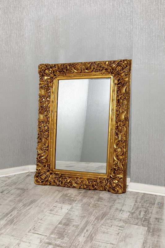 Salvatore Gold Wall Mirror