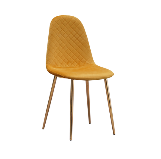 Lara Gold Chair - Set of 4