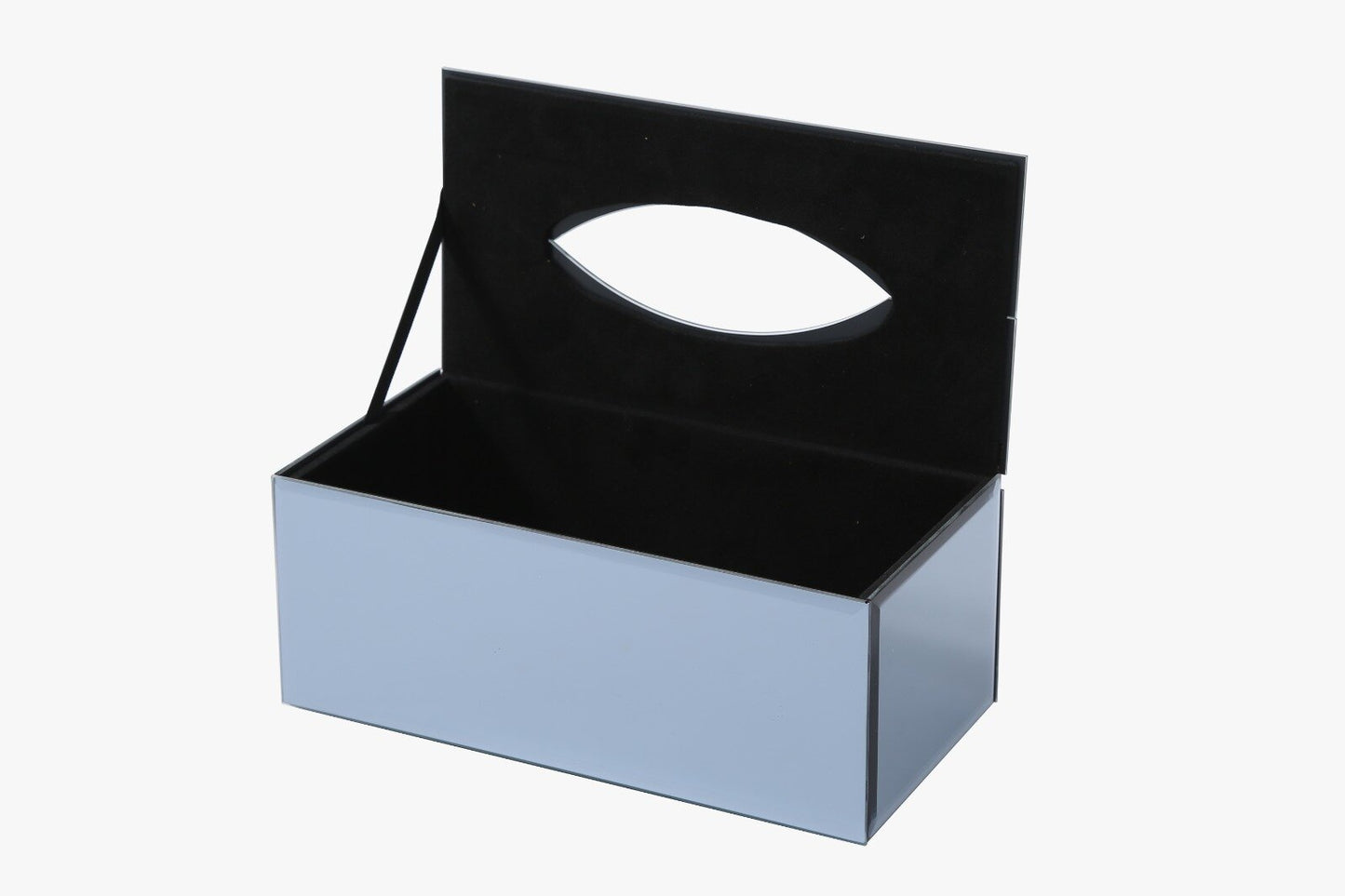 Dark Mirrored Tissue Box